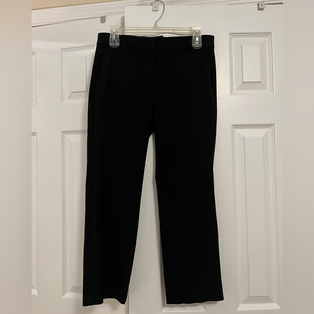 JCREW Black Campbell trouser/pant size 4
